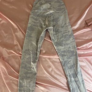 lululemon white camo leggings
